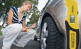 Uji Tekanan Ban Dengan BY10 Tyre Pressure Meter Dari Trotec