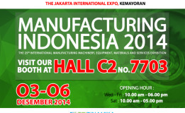 Tridinamika Hadir Di Pameran Manufacturing Indonesia 2014